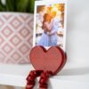 Soporte para Fotos Pequeñas diseño de Corazón