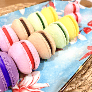 Juguete Anti Estrés Clicker con Diseño de Macaron Corazón Fidget Toy