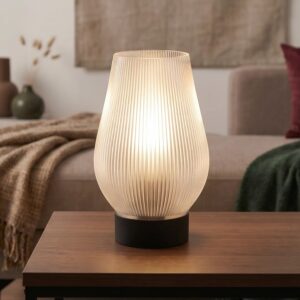 Lámpara de Mesa Nácar LED Moderna