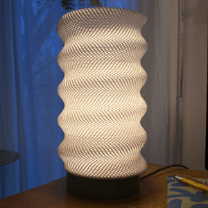 Lámpara Trama Decorativa de Mesa con Bombillo en Luz Cálida o Fría