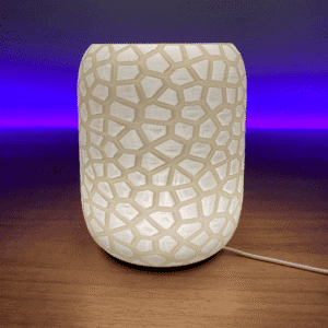 Lámpara Voronoi de Mesa con Luz Ambiental Decorativa Moderna